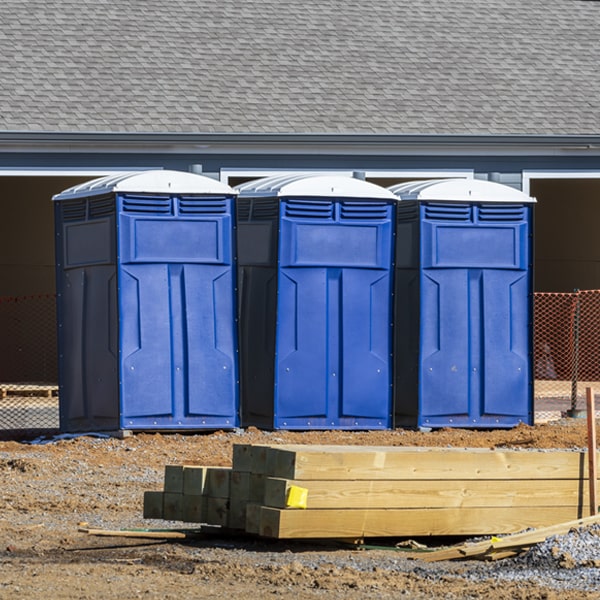 how do i determine the correct number of porta potties necessary for my event in Walterhill TN